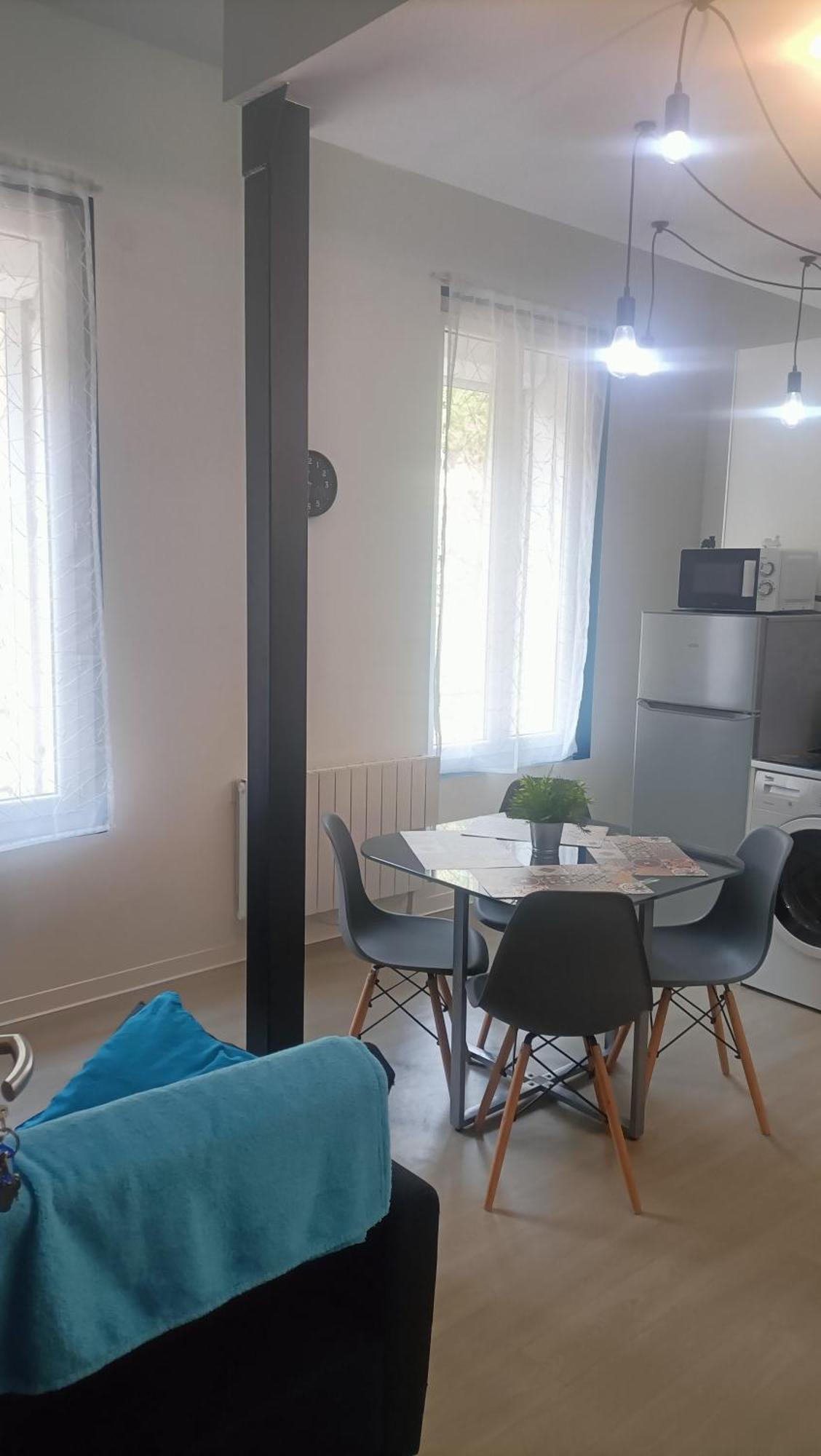 Апартаменты F1 Duplex Bleuet Renove Ламалу-ле-Бен Экстерьер фото