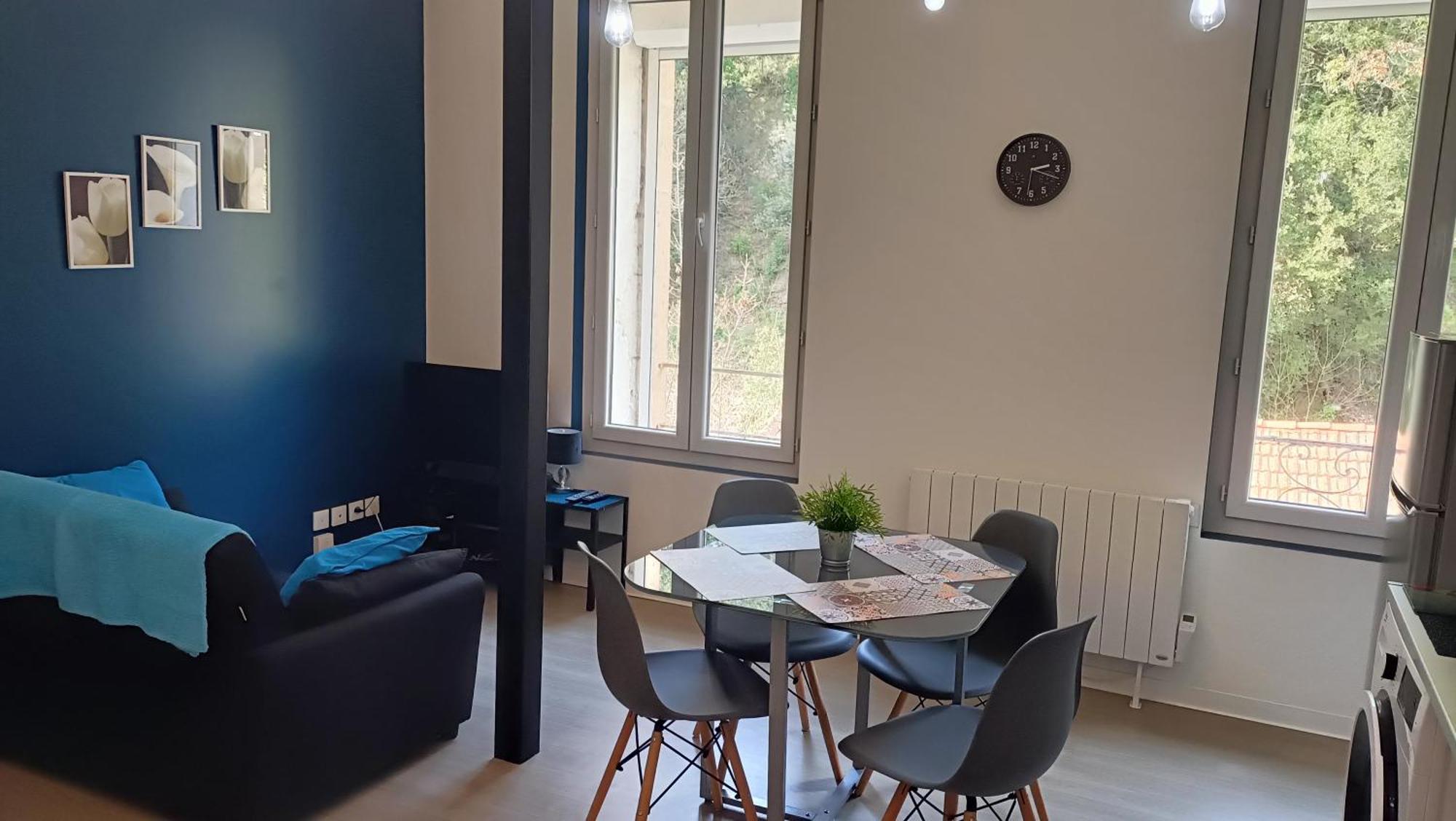 Апартаменты F1 Duplex Bleuet Renove Ламалу-ле-Бен Экстерьер фото